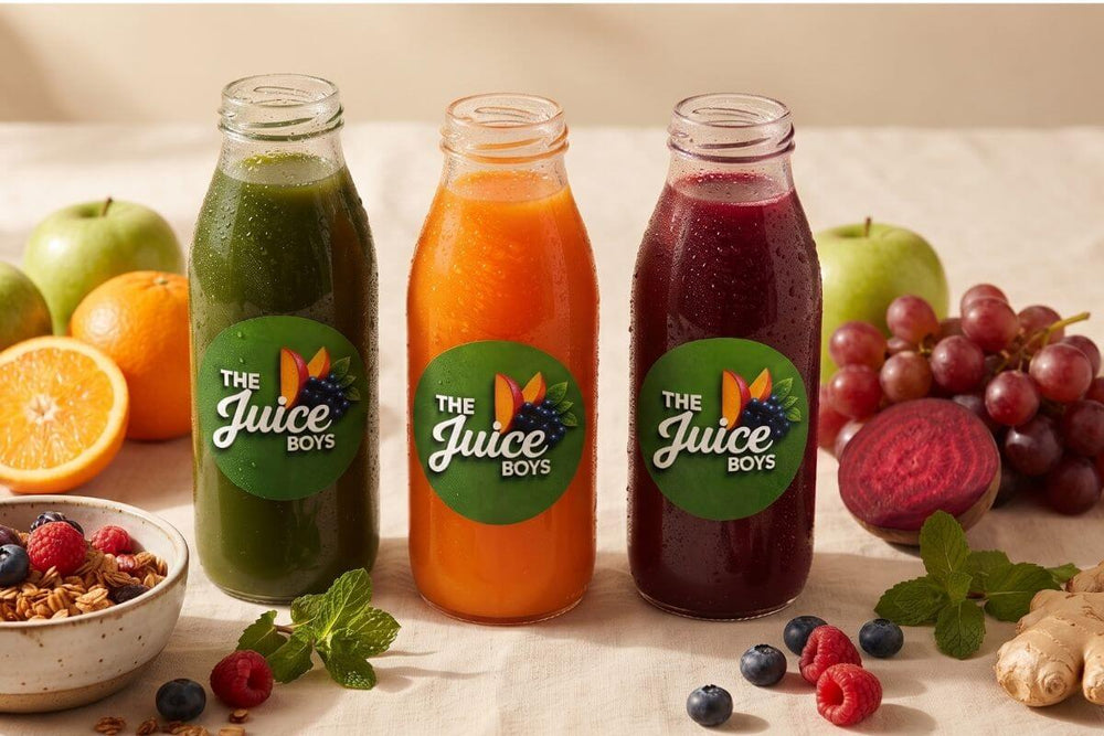 Organic cold-pressed juices by The Juice Boys